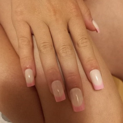 Press-On Basic Pink Tips