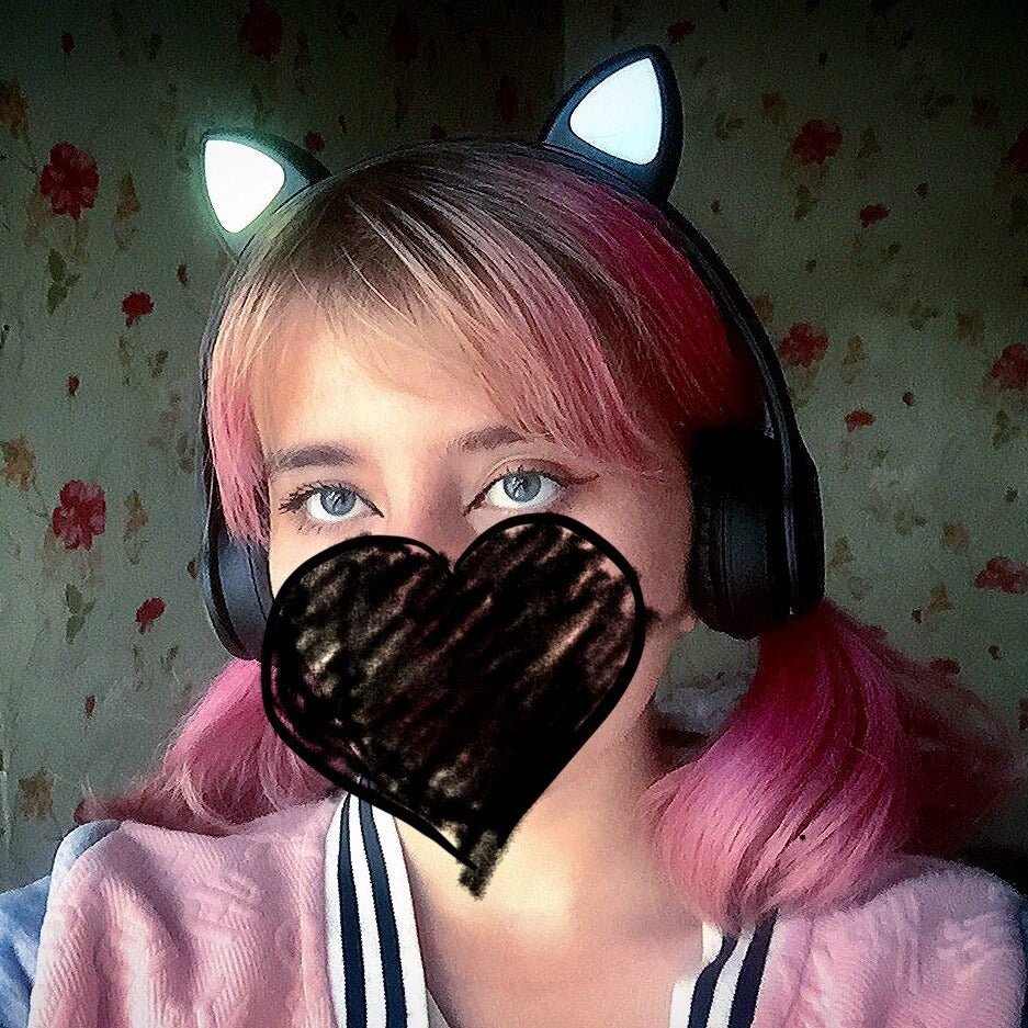 LED Cat Ear Wireless Bluetooth Headphones