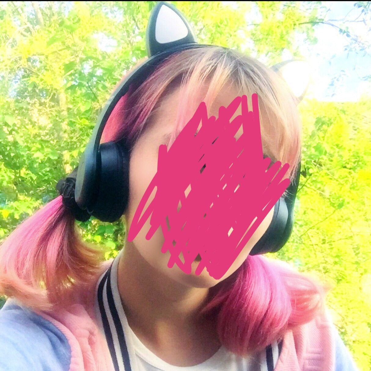 LED Cat Ear Wireless Bluetooth Headphones