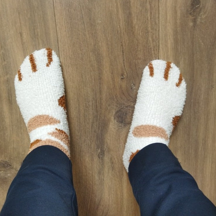 Cute Cats Paw Socks