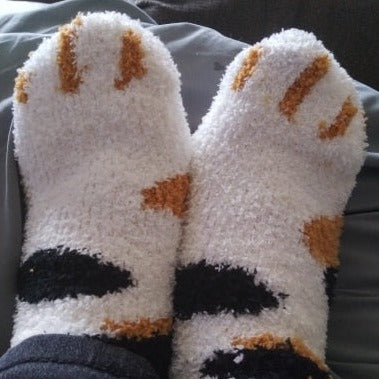 Cute Cats Paw Socks