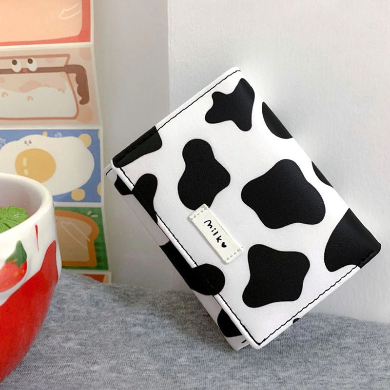 Cute Cow Print Wallet