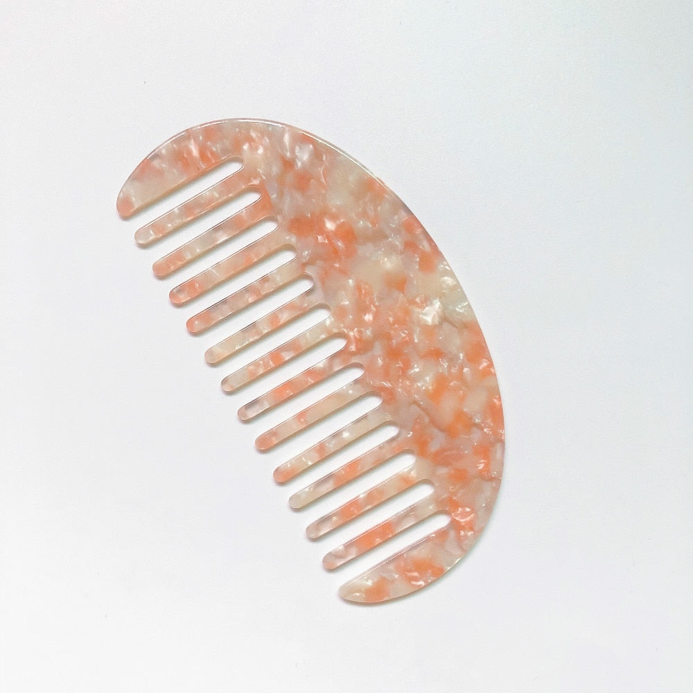 Colorful Acetate Anti-static Hair Combs (Round)