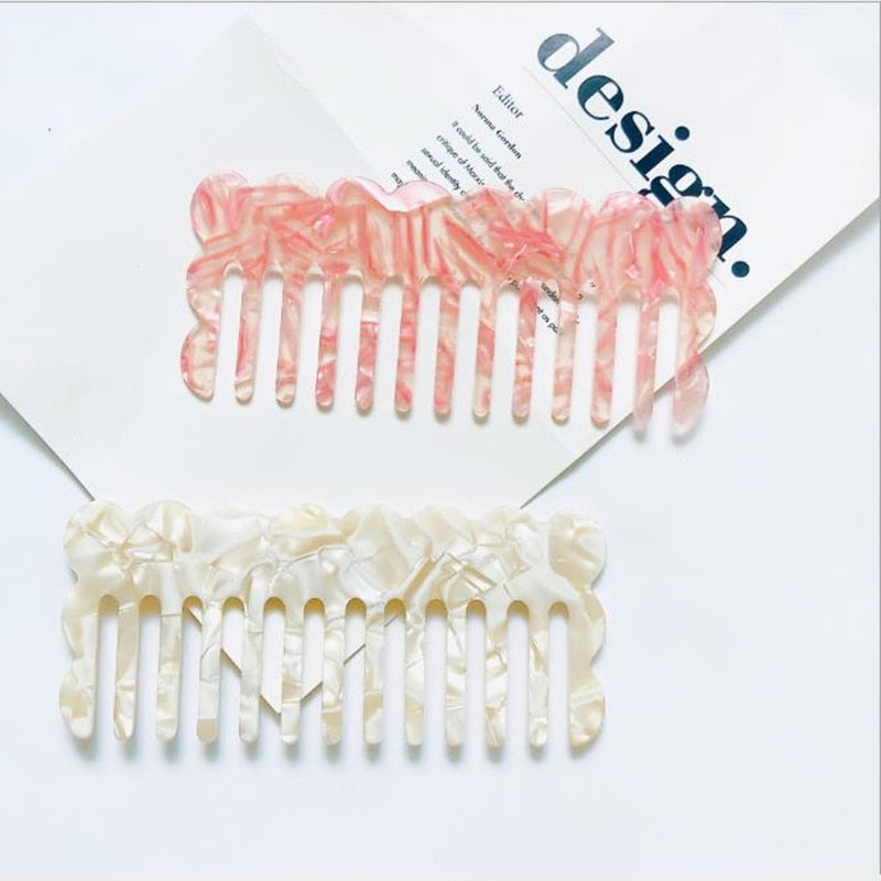 Colorful Acetate Anti-static Hair Combs (Dips)