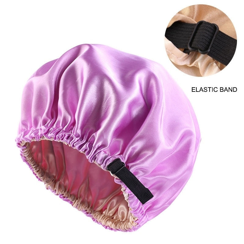 Adjustable Satin Hair Cap