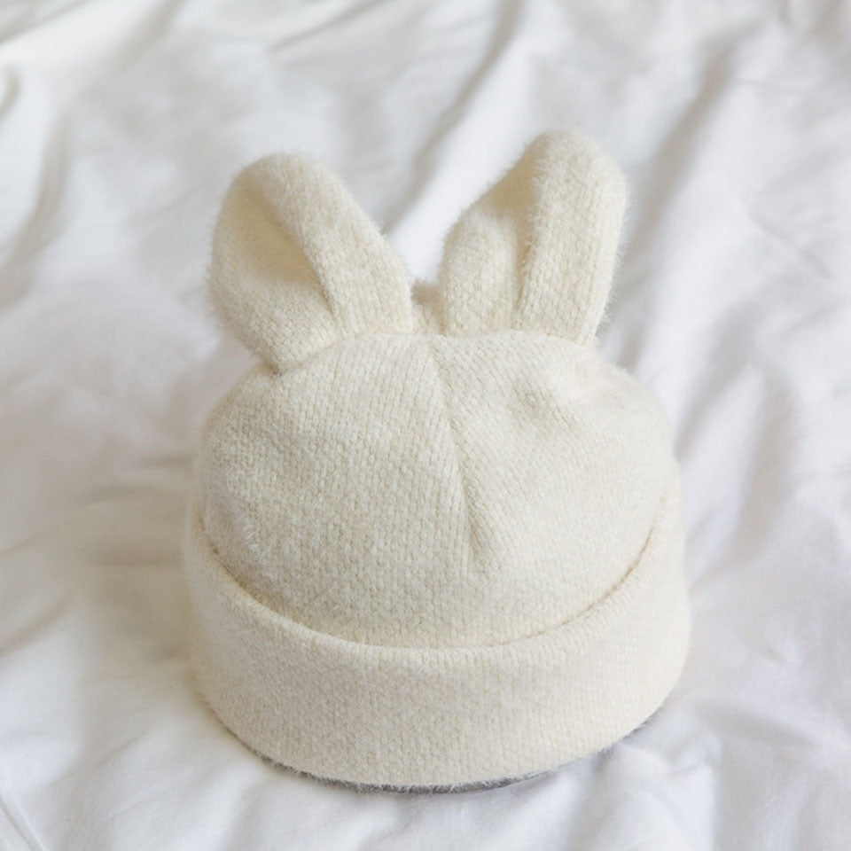 Draping Rabbit Ears Beanie