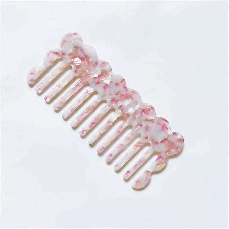 Colorful Acetate Anti-static Hair Combs (Dips)