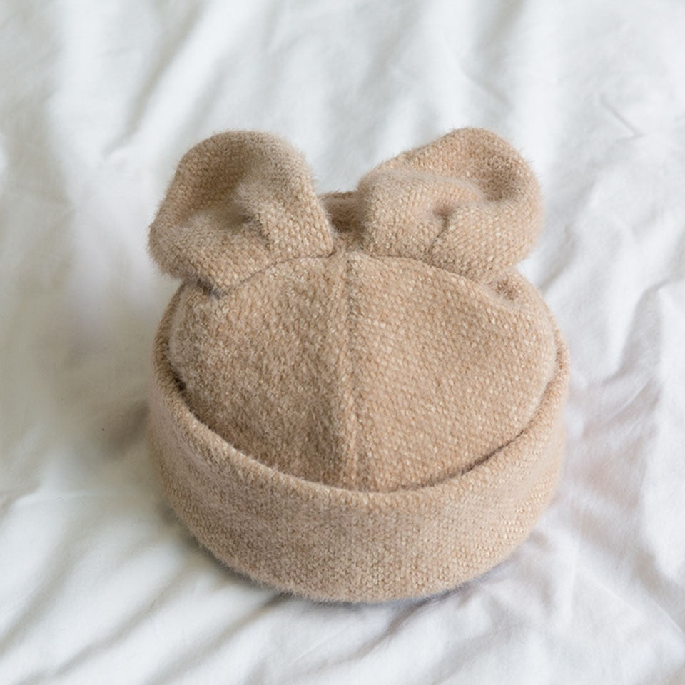 Draping Rabbit Ears Beanie