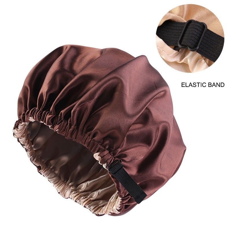 Adjustable Satin Hair Cap