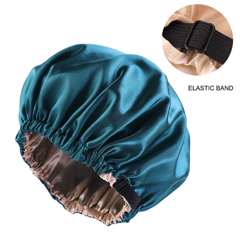 Adjustable Satin Hair Cap