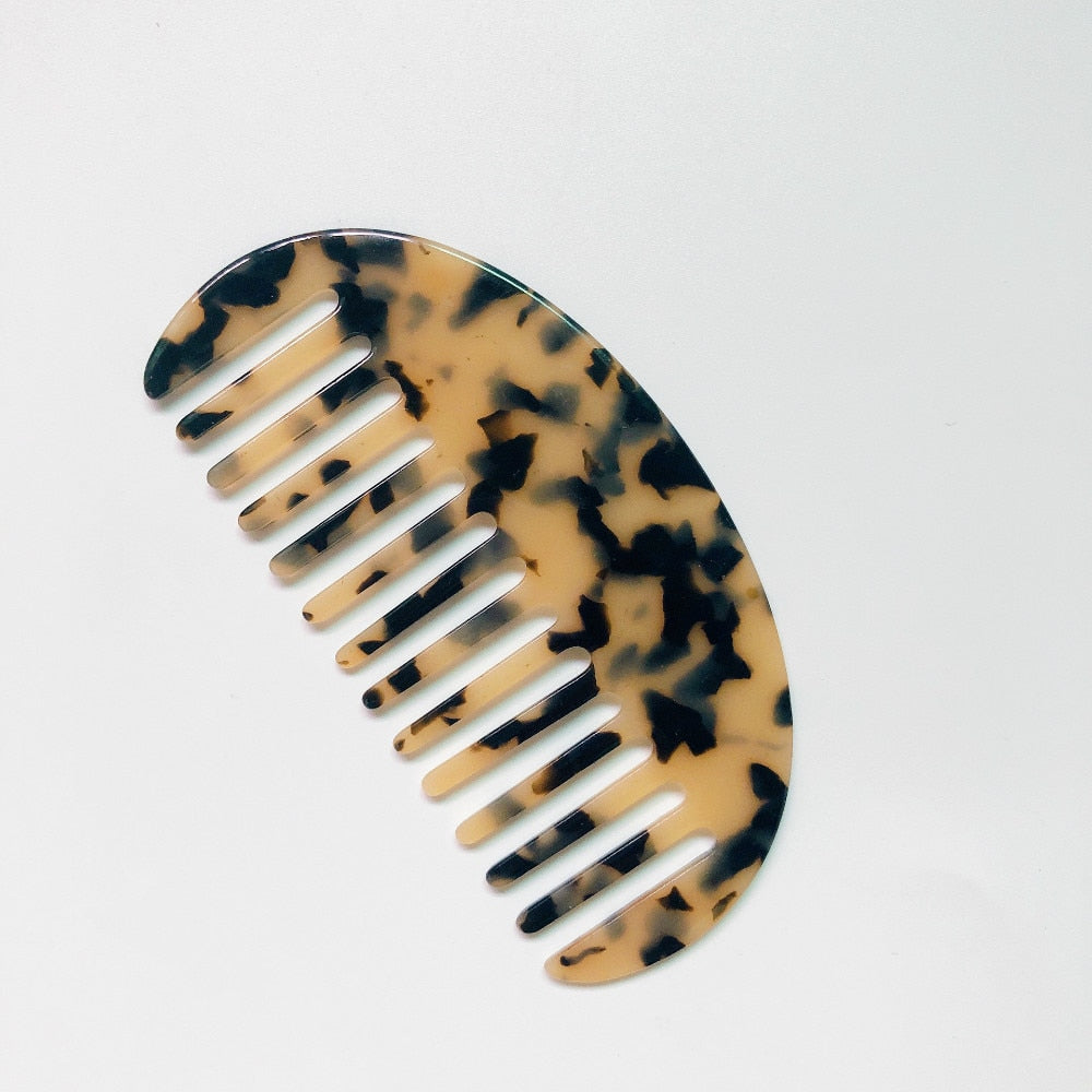 Colorful Acetate Anti-static Hair Combs (Round)