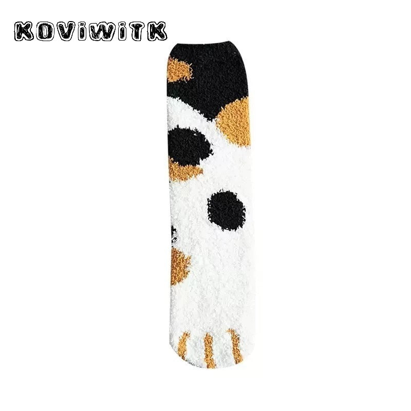 Cute Cats Paw Socks