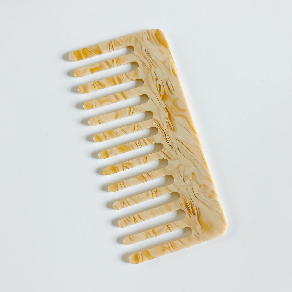 Colorful Acetate Anti-static Hair Combs (Straight)