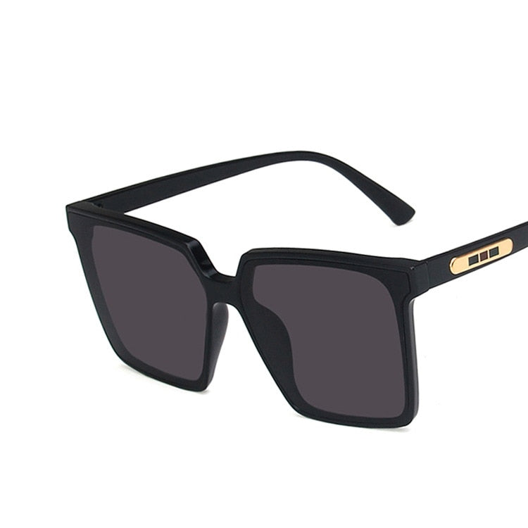 Trendy Vintage Square Oversized Sunglasses