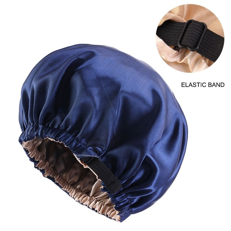 Adjustable Satin Hair Cap