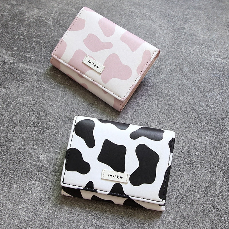 Cute Cow Print Wallet