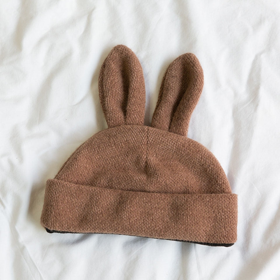 Draping Rabbit Ears Beanie