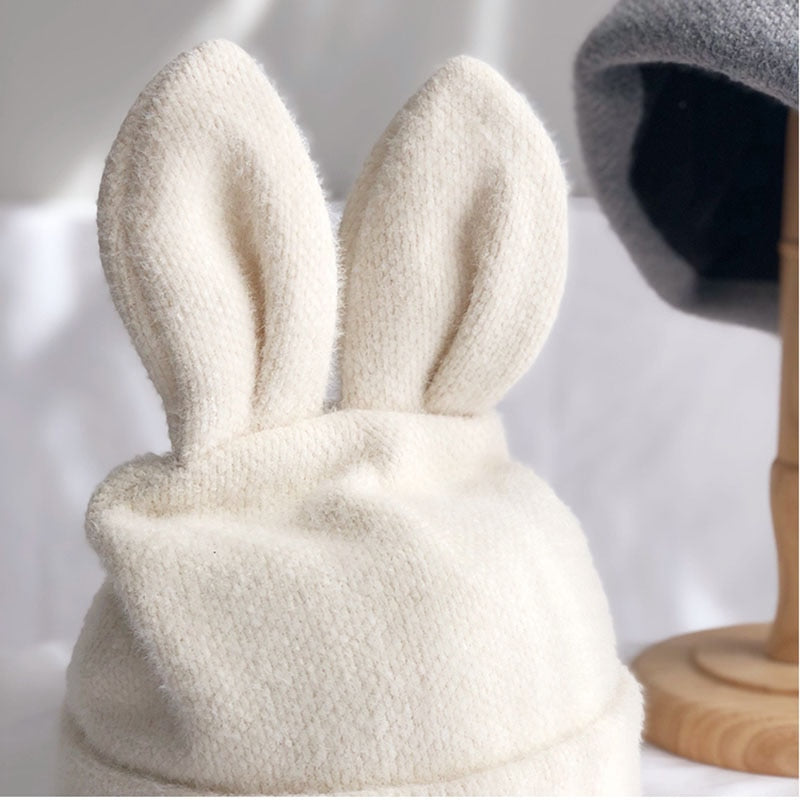 Draping Rabbit Ears Beanie