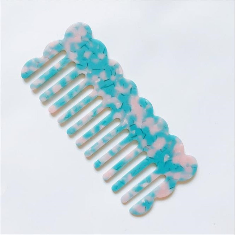 Colorful Acetate Anti-static Hair Combs (Dips)