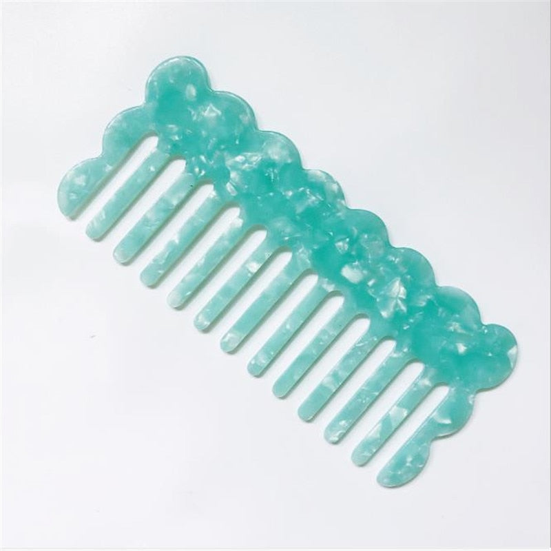 Colorful Acetate Anti-static Hair Combs (Dips)