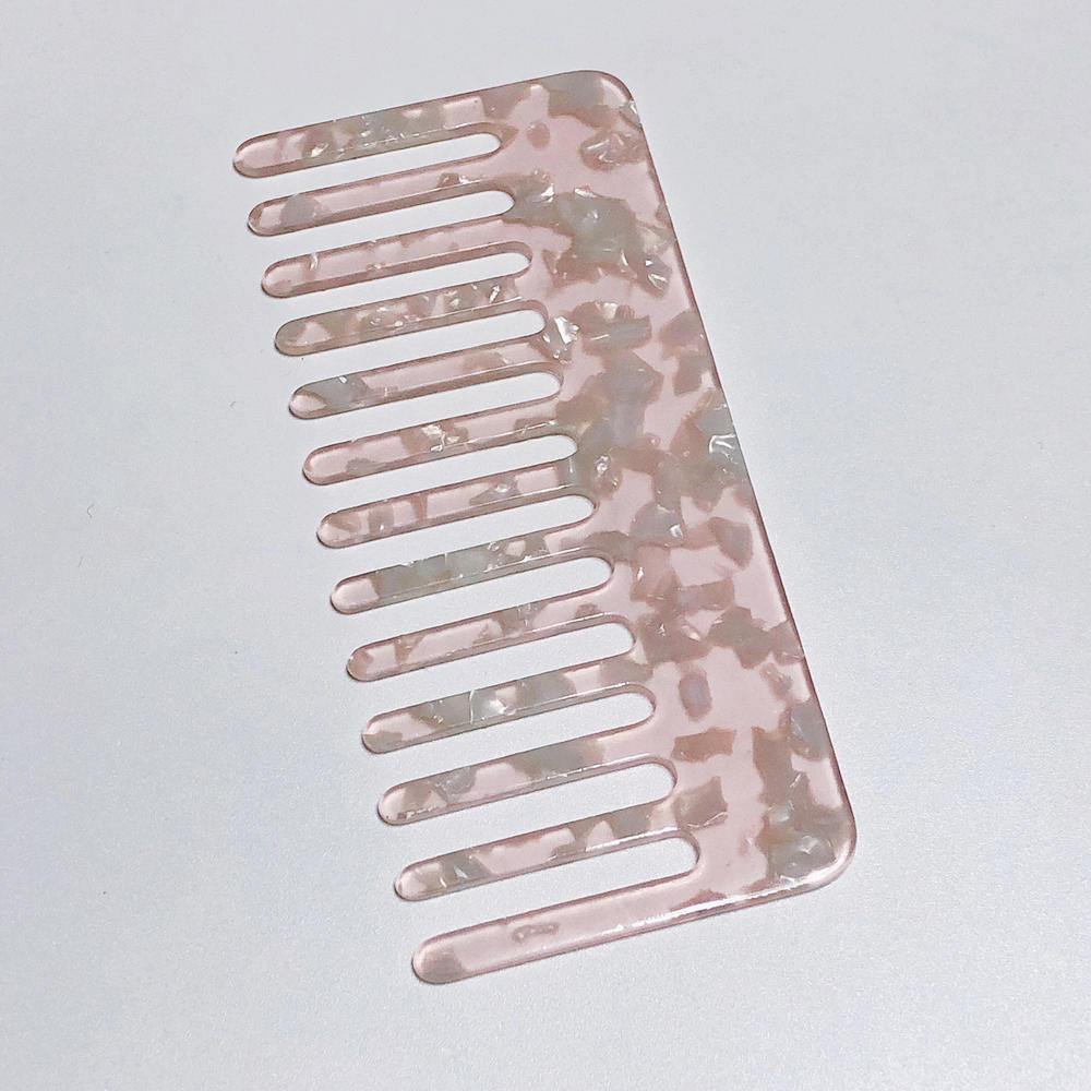 Colorful Acetate Anti-static Hair Combs (Straight)