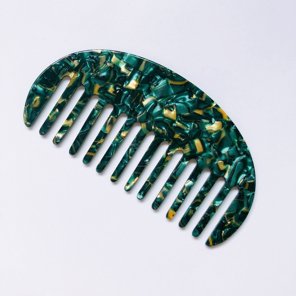 Colorful Acetate Anti-static Hair Combs (Round)