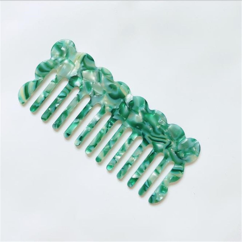 Colorful Acetate Anti-static Hair Combs (Dips)