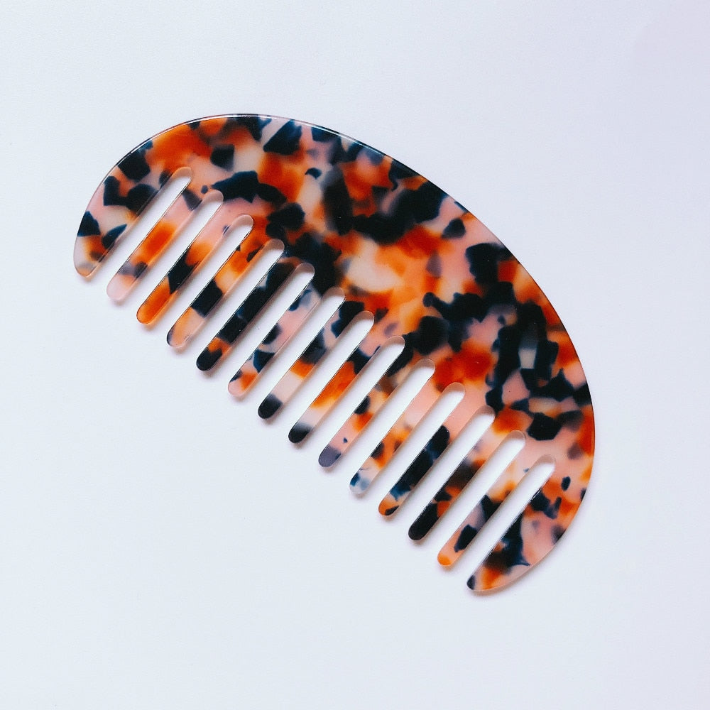 Colorful Acetate Anti-static Hair Combs (Round)