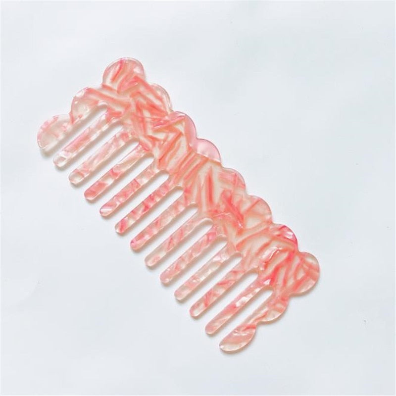 Colorful Acetate Anti-static Hair Combs (Dips)