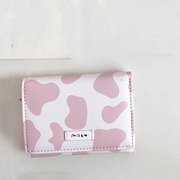 Cute Cow Print Wallet