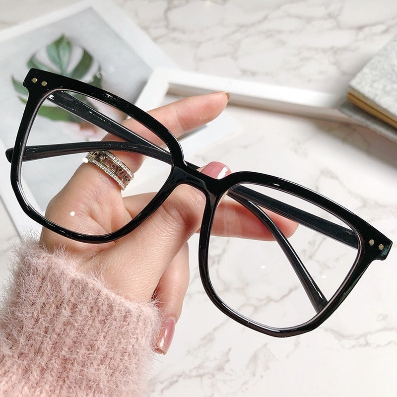 Trendy Square Anti-Blue Light Glasses