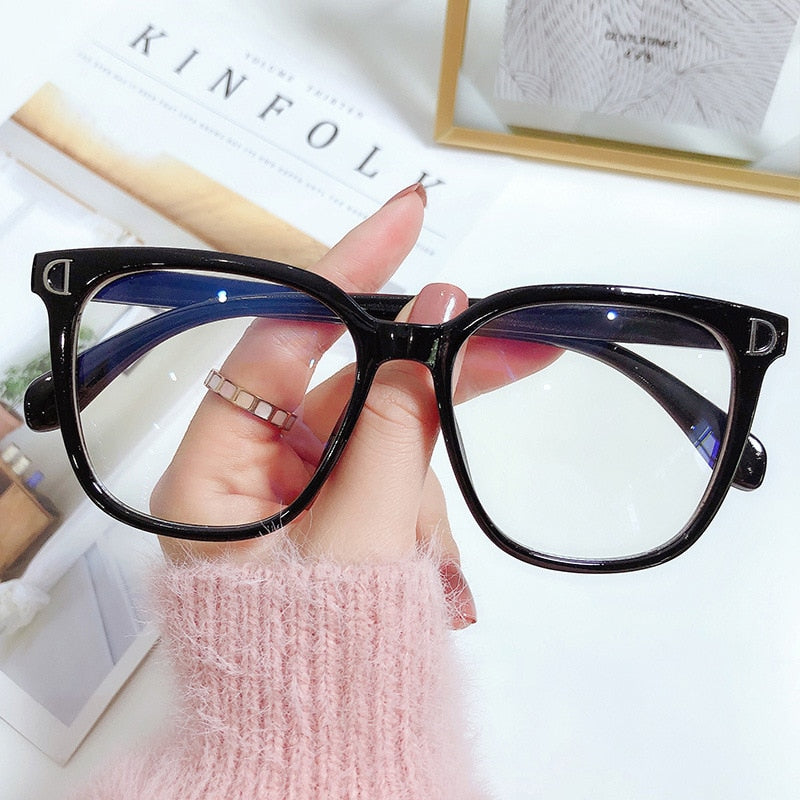 Trendy Square Anti-Blue Light Glasses