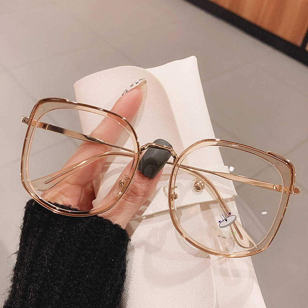 Trendy Square Decorative Glasses