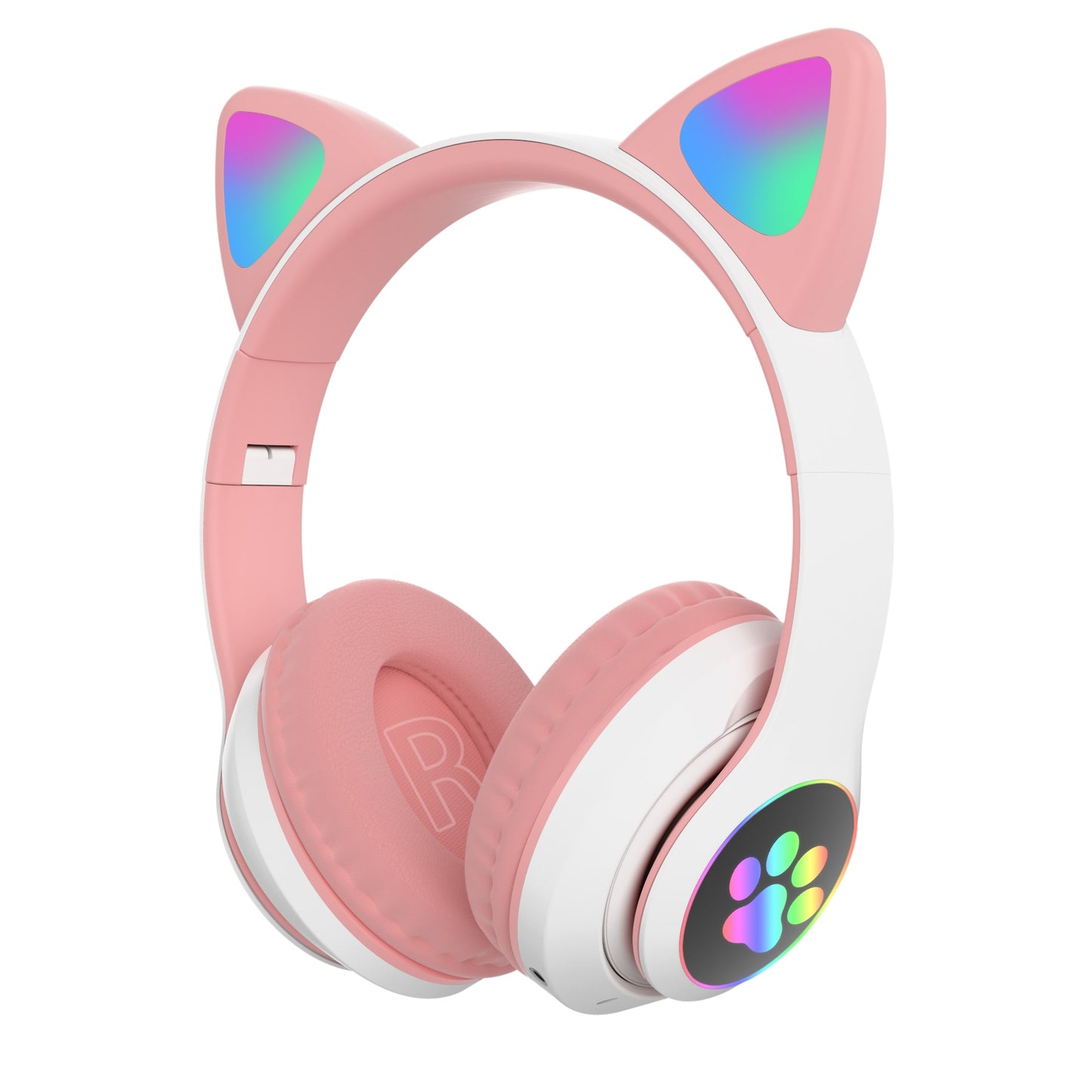 LED Cat Ear Wireless Bluetooth Headphones