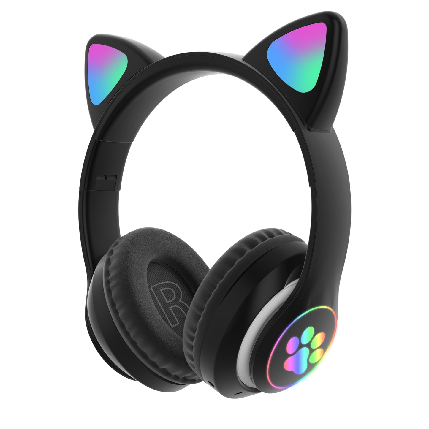 LED Cat Ear Wireless Bluetooth Headphones